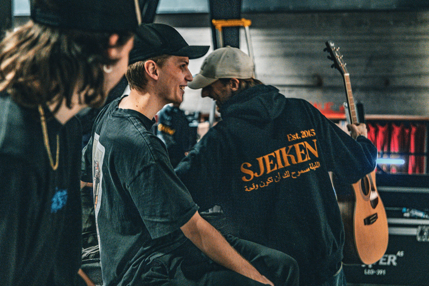 Sjeiken Hoodie | Sort