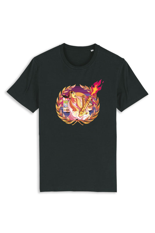 Flammekaster Tee | Sort